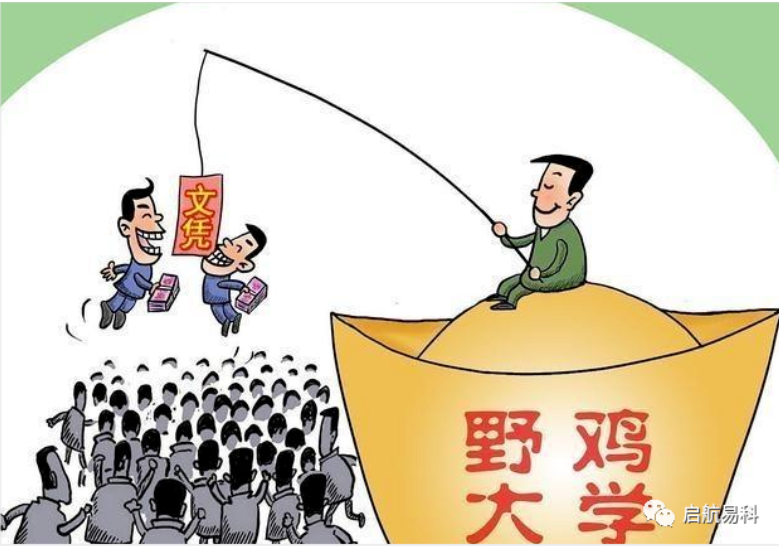 “野鸡大学”假学历，后果自己承担