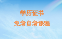 用学历证书如何免考自考考试科目？